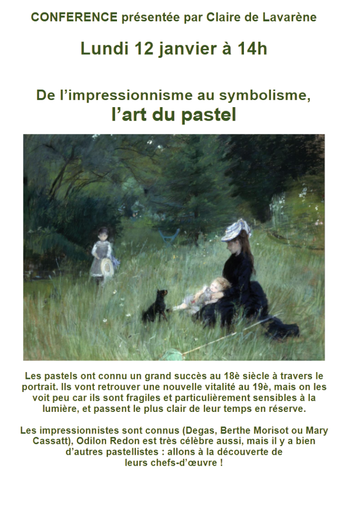 Affiche Art du Pastel